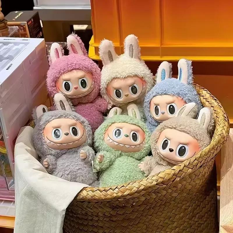 Heartbeat Macaron Face Series Blind Box 17cm, Handgefertigte Minifigur, Mysteriöses Sammlerspielzeug, Überraschungsgeschenk