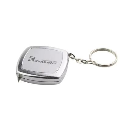 Portable 1m/3FT Tape Measure Measuring Tool With Keychain Carpentry Ruler Thickened Drop-Resistant Small Steel Ruler