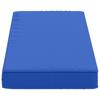 2 piece Bench Cushions VUGHT 2 pcs 100percent  Polyester Royal Blue