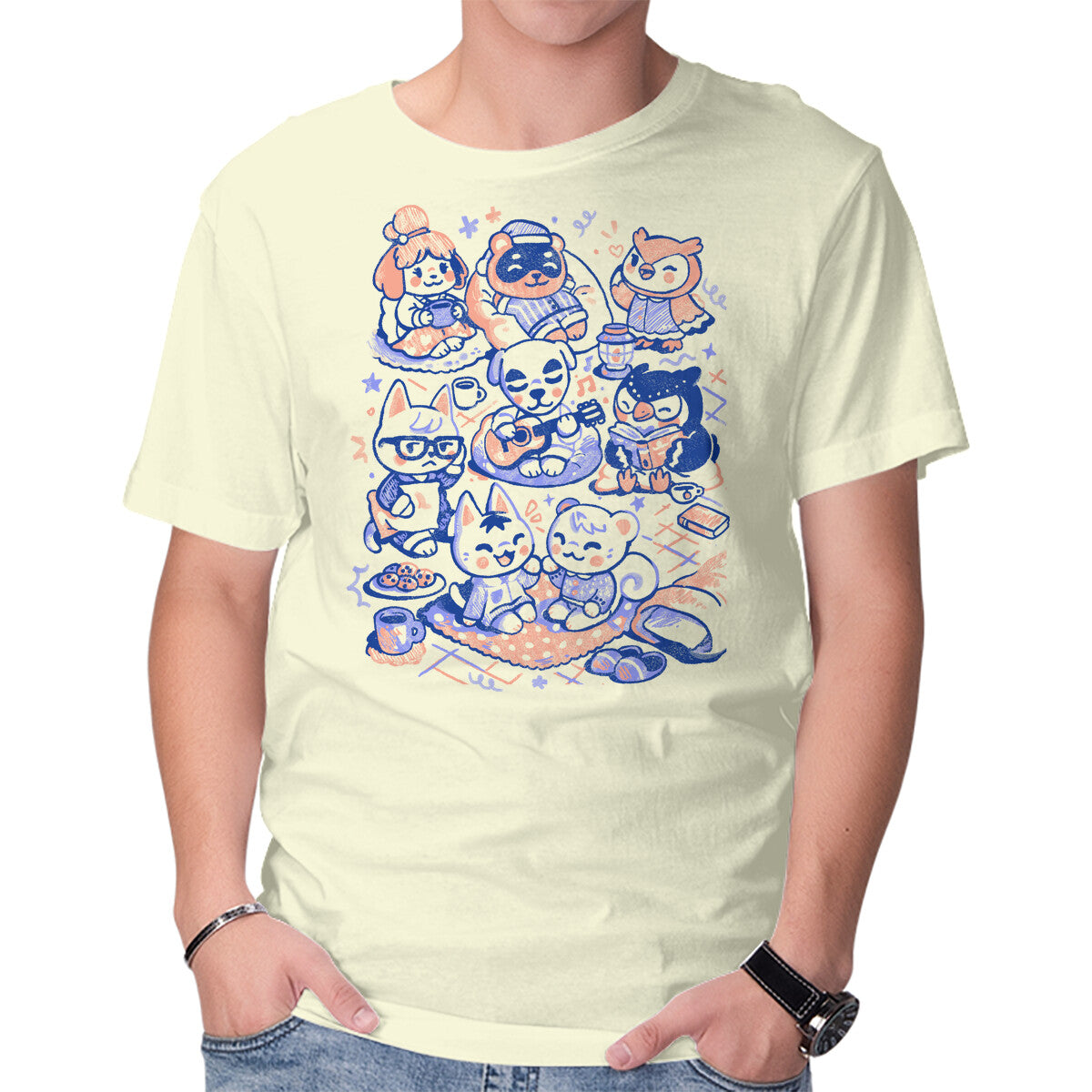 Unisex Crew Neck T-Shirt Sleepover Club Graphic Short Sleeve Casual Tee XXXXL