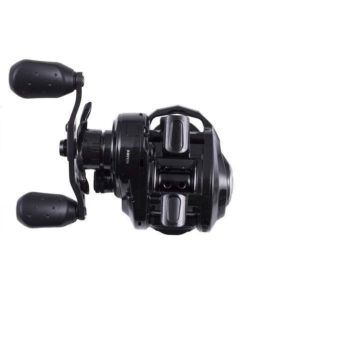 AbuGarcia ROXANI8 Right-Hand Baitcasting Reel, Carbon Handle, Saltwater Compatible, Black, High Gear (8.0:1), Max 83cm
