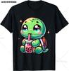 Kawaii Corgi Dog Shiba Inu Drinking Bubble Tea Boba TShirt Kawaii Drinks Outfit Japanese Shirt Harajuk Tees Anime Lover Tee
