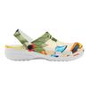 Men Women Cartoon Printed EVA Clogs Flexible Lightweight Slip On Casual Shoes Flexible Soft Sole Summer Sandals Easy Daily Wear