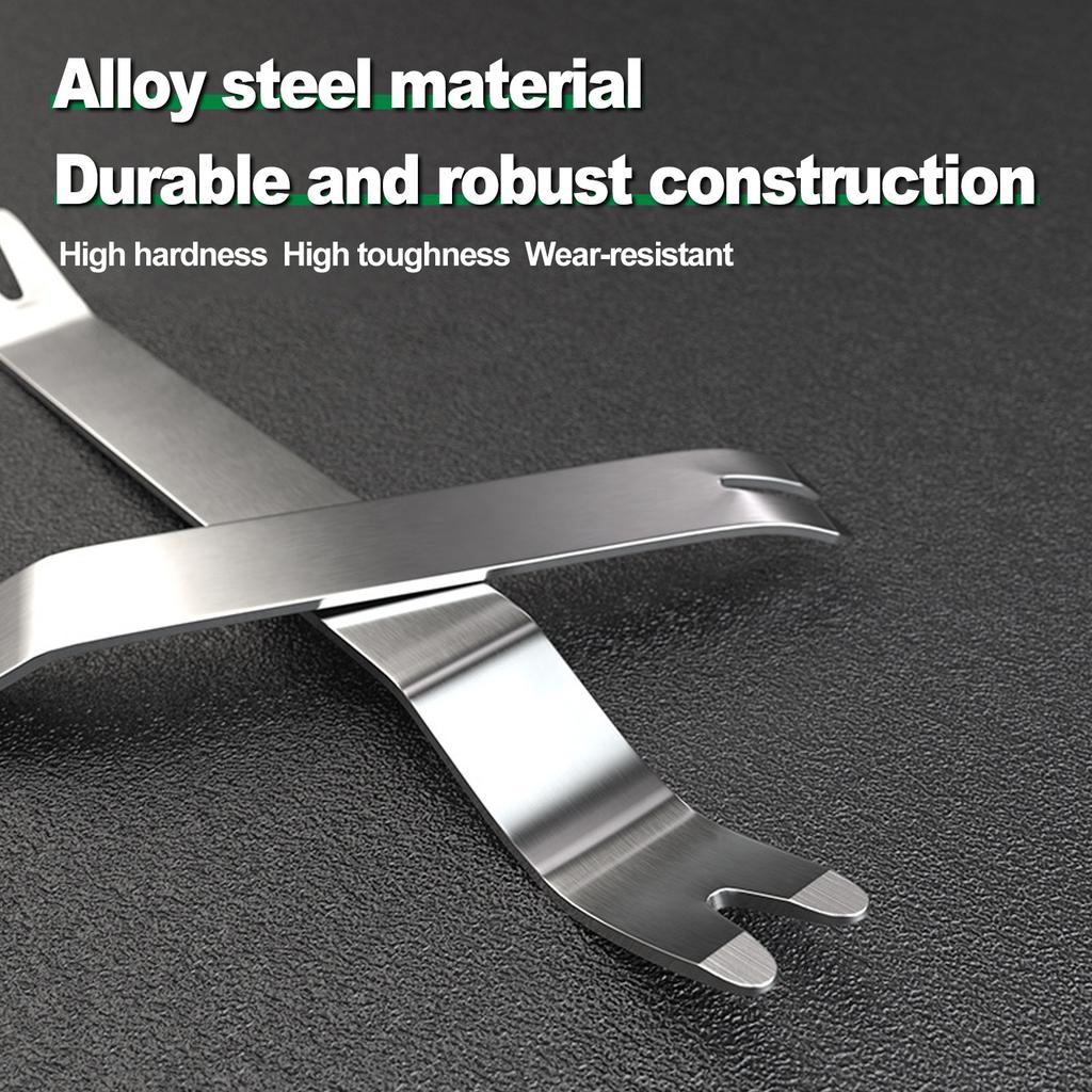 Metallverkleidungs-Entfernungswerkzeug Auto-Befestigungselement-Entferner Hebelwerkzeug Entfernung von Autotürverkleidungen Audio-Radio-Panel Zierleisten Armaturenbretter Rad