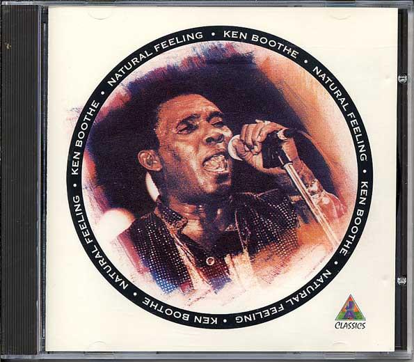 

CD KEN BOOTHE Natural Feeling 18252 Jamaican Authen 1995 US Reggae Ska Dub Used