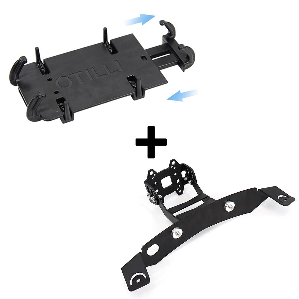 New For BMW K 1200 1300 GT Mobile phone holder K1200GT 2006 - Mobile GPS support kit Navigator bracket Adjustable angle K1300GT