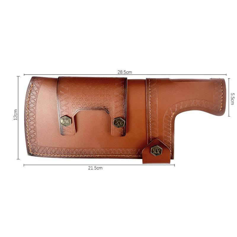 Funda universal para cuchillos de chef, funda protectora para cuchillos rebanadores, de cuero sintético, para exteriores, protector de hoja