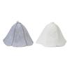 2pcs Sauna Felt Hats Water Absorption Head Protection Shower Bathing Hat for Women Men Grey White