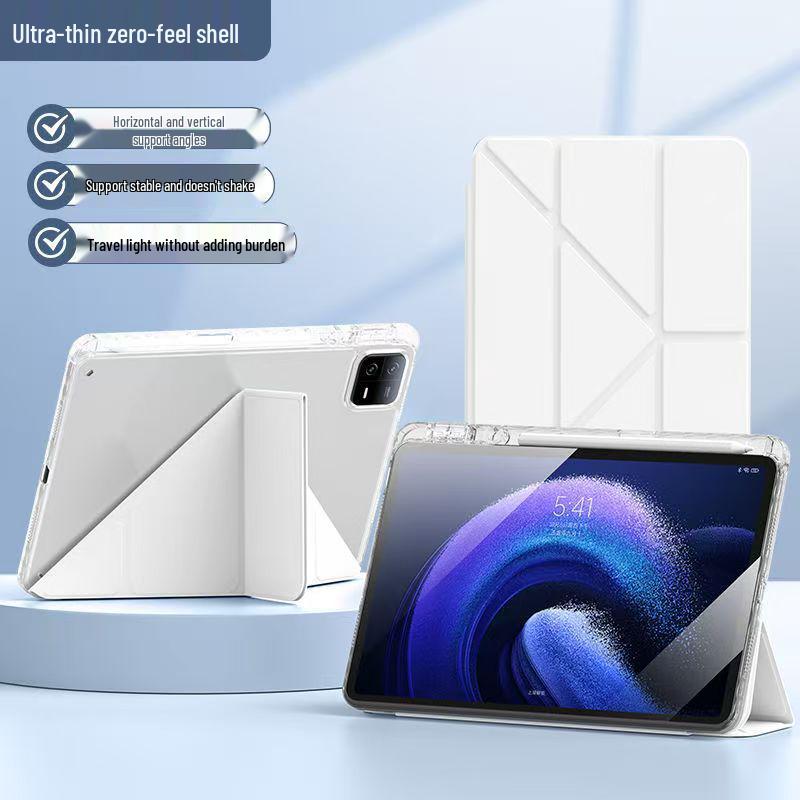 

Защитный акриловый чехол с держателем для стилуса для Huawei MatePad 11.5s, 11-дюймовый, защита от сгибания 2023/2024/2025 MatePad 11.5 inch