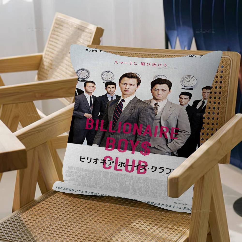 B-Billionaires Boys Club Cushion Cover Decorative Pillow Sofa Home Decor Case Pillow Cases