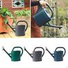 Plastic Watering Can with Mouth High Capacity Portable Sprinkler Head Vintage Gardening Tools for