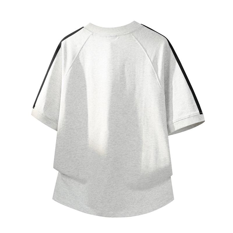 Summer Men's Loose Short Sleeved T-shirt Men's Casual Round Neck T-shirt