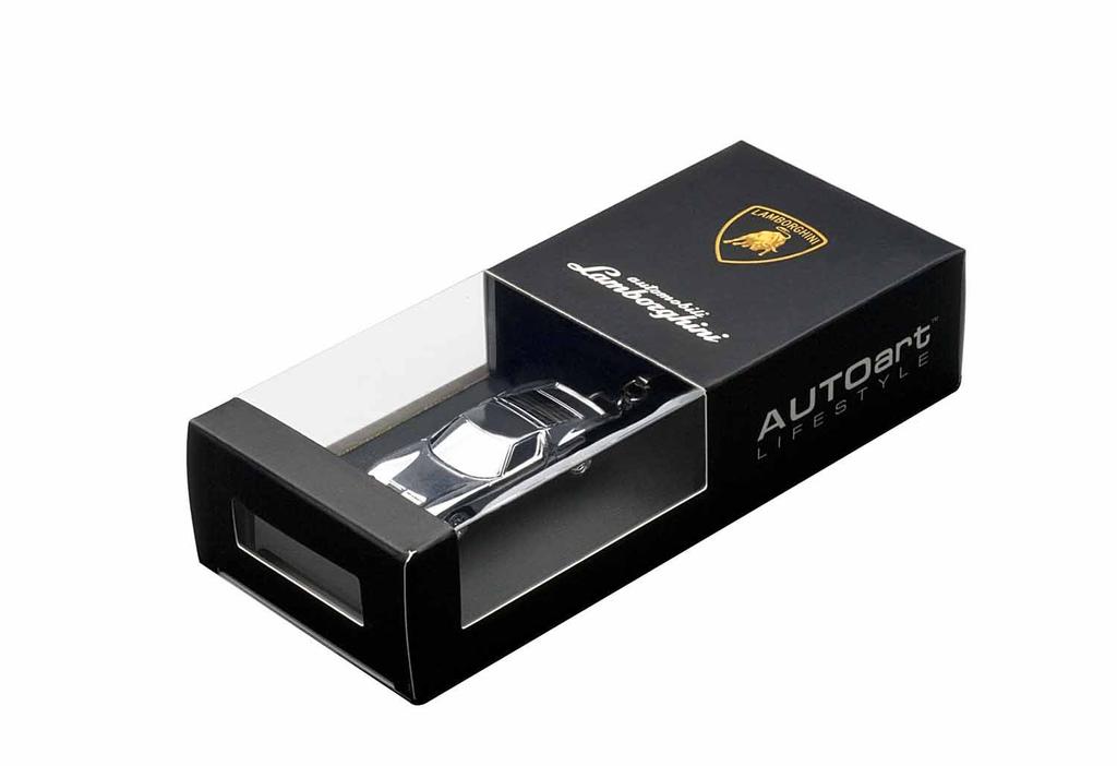 Autoart Měřítko Lamborghini Miura Keychain Hotový produkt 1/87 (Hliník)