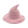 Cappello da strega vintage per Halloween, in lana lavorata a maglia, per feste, maschere, accessori per la decorazione del festival