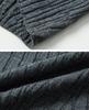 Wave Rhyme Gauze Women's Slim Fit Low Round Neck Wool Knit Shirt