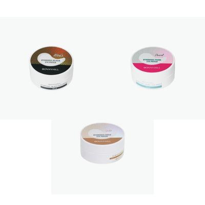 Hydrogelová černá/ perlová/ zlatá oční maska 90g / 60ks, proti stárnutí, hydratační, korejská kosmetika, Kbeauty, vzorek