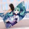 Date A Live Anime  Microfiber Printed Beach Towel Mountain Climbing Yoga Beach Swimming Running Absorbent Soft Towel