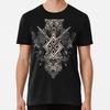 Viking Wolf Raven Odin Geri Freki Huginn Muninn Norse Mythology Gungnir T-Shirt
