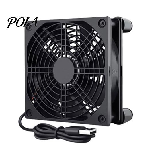 Desktop Cooling Fan USB Computer Mini Single/Dual 1800RPM Mute Heat Dissipation Small Space CPU Cooler Accessories for Android TV Box Router SingleFan