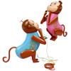 Interactive Cartoon Monkey Climbing Rope Toy Fun Pull Line Game For Children Educational Learning Play For Babies Fun Toys