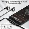 USB Type C To 3.5mm Headphone and Charger Adapter 30W Fast Charging Splitter With Aux Audio Jack For Samsung Galaxy S24 23 Ultra