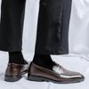 Lederschuhe Herren Businesskleid handgefertigte Derby Schuhe Britische Hochzeit Bräutigamschuhe atmungsaktiv lässige Herrenschuhe 24276-R