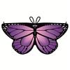 Stylish Easy-wearing Chiffon Toddler Cape Butterfly Wings Halloween PARTY Costume for Evening Party