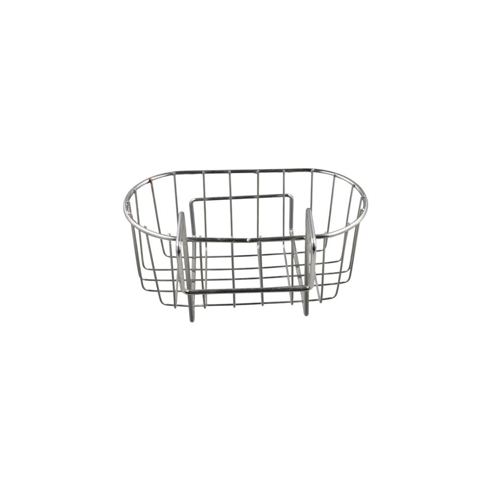 Silver/Black/Grey Stainless Steel Sink Drain Basket Wall Mounted Sink Storage Rack  Sponge