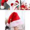 Red And White Christmas Hat For Role Play And Holiday Costume Celebrations