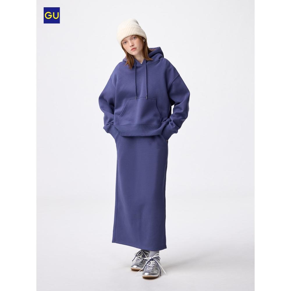 Uniqlo Gu Heavy Weight Sweat Narrow Skirt