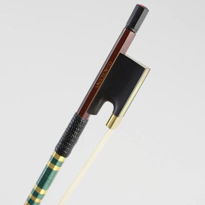 VINGOBOW Archet de Violon Pernambouc pour Concerts Cristal Rouge Design Unique [Nouveau Modèle]