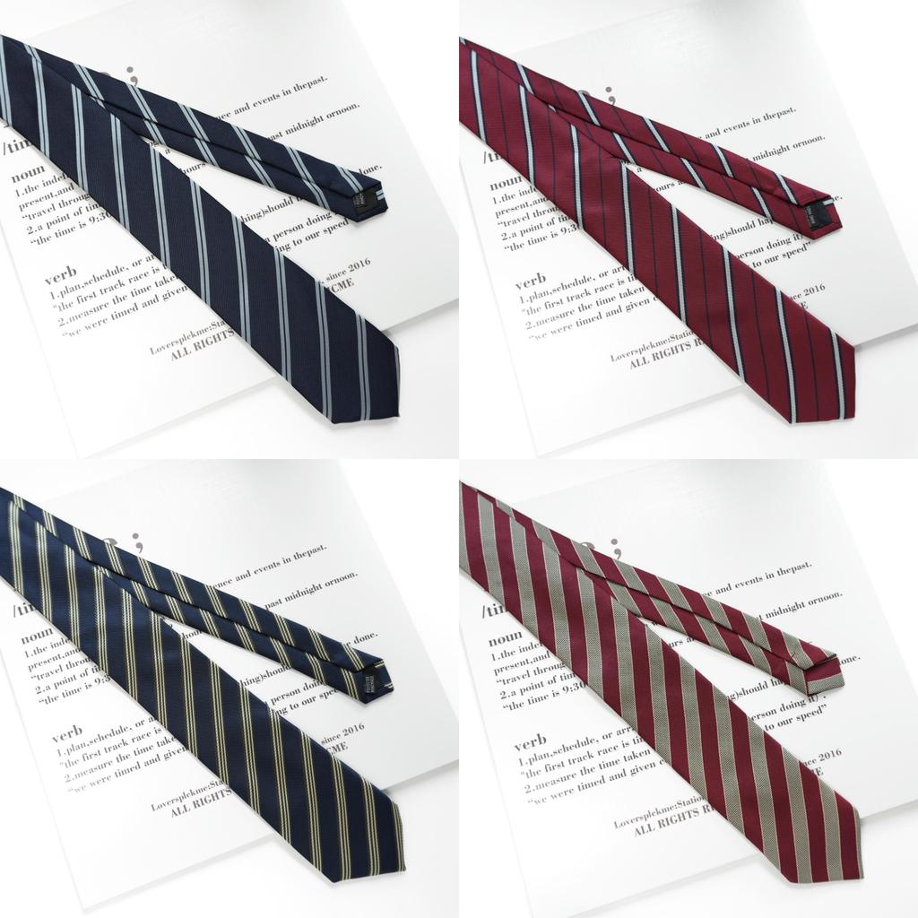 Striped Tie For Kids With Casual Style Perfect For School Uniforms