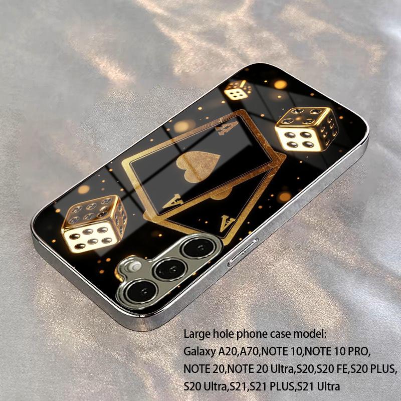 Electroplated Glass TPU for Samsung Galaxy S26 S25 S24 S23 S22 S21 FE Ultra Plus Scratch Resistant Drop Resistant High Quality