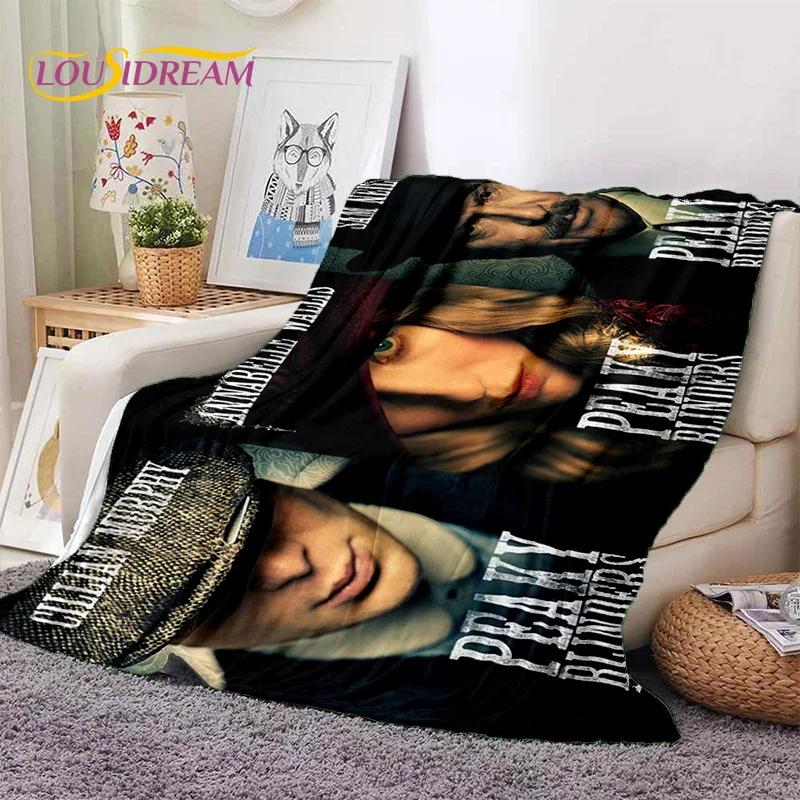 Coperta morbida in flanella 3D P-Peaky Blinders Tommy Shelby per Letti Camera da letto Divano Picnic, Coperta da lancio per Coprire Esterni Tempo libero Regalo