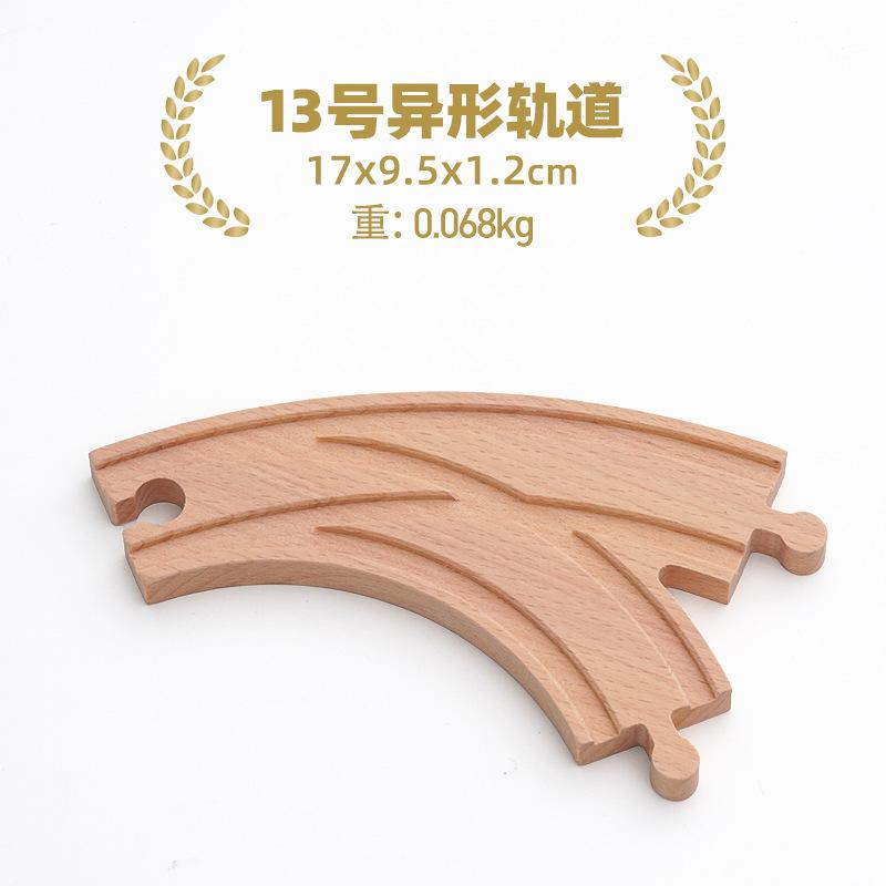 Drewniane Tory Kolejowe Zabawki Tory Kolejowe Akcesoria Łącznik Drogi Kolejowej Drewniany Łącznik Mostu Toru Kolejowego Zabawki