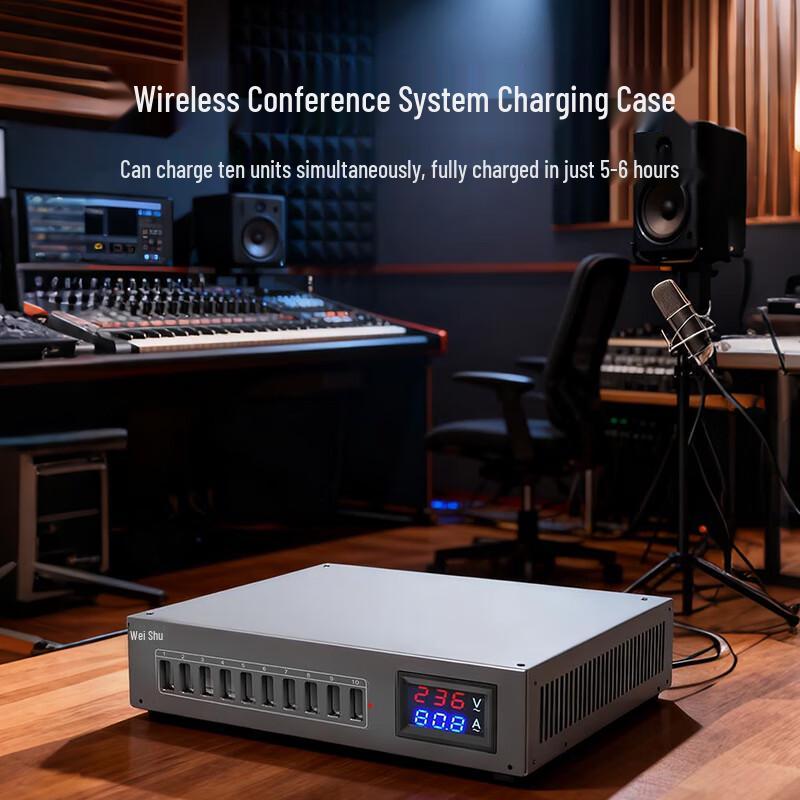 Weishu K-W900 Professional Wireless Conference Microphone System (CN version)