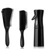12pcs Detangling Brush Set, 200ml Continuous Spray Bottle, Premium Wide Tooth Comb, Scalp Massager Shampoo Brush, Brush Set with