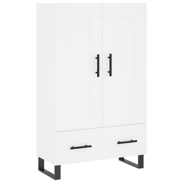 VidaXL Highboard White 69.5x31x115 Cm Engineered Wood 830348