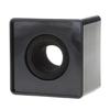 Cube Square Interview Box Microphone Logos TV Station Flags Portable Holder