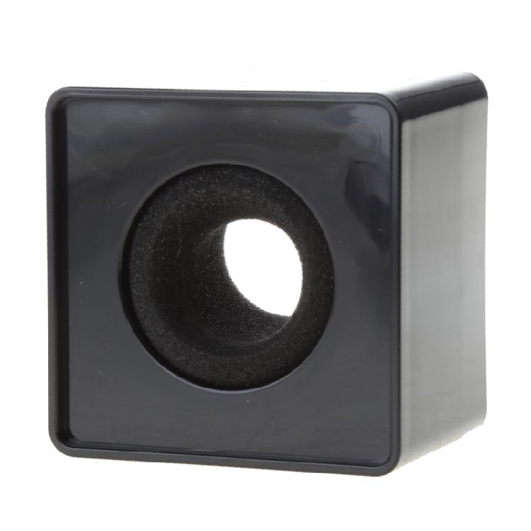 Cube Square Interview Box Microphone Logos TV Station Flags Portable Holder