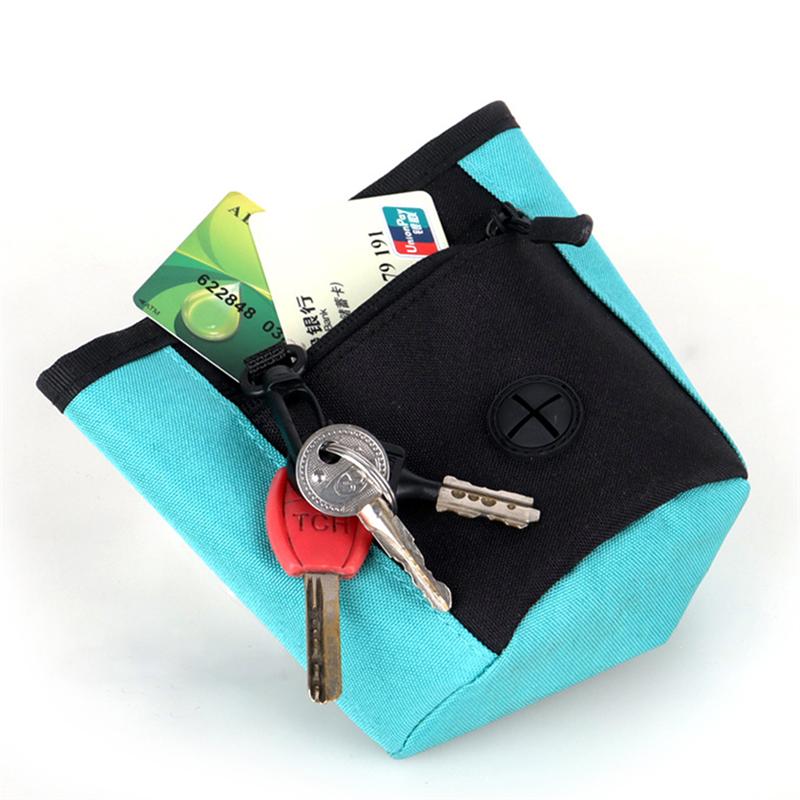 Outdoor Portable Dog Training Treat Bag Puppy Snack Reward Waist Bag Pet Feeding Pocket Walking Snack Pouch Pet Supplies