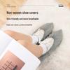 Rutschfeste, staubdichte Überschuhe für Erwachsene - Dick, verschleißfest, Einweg-Vliesstoff für den Innenbereich