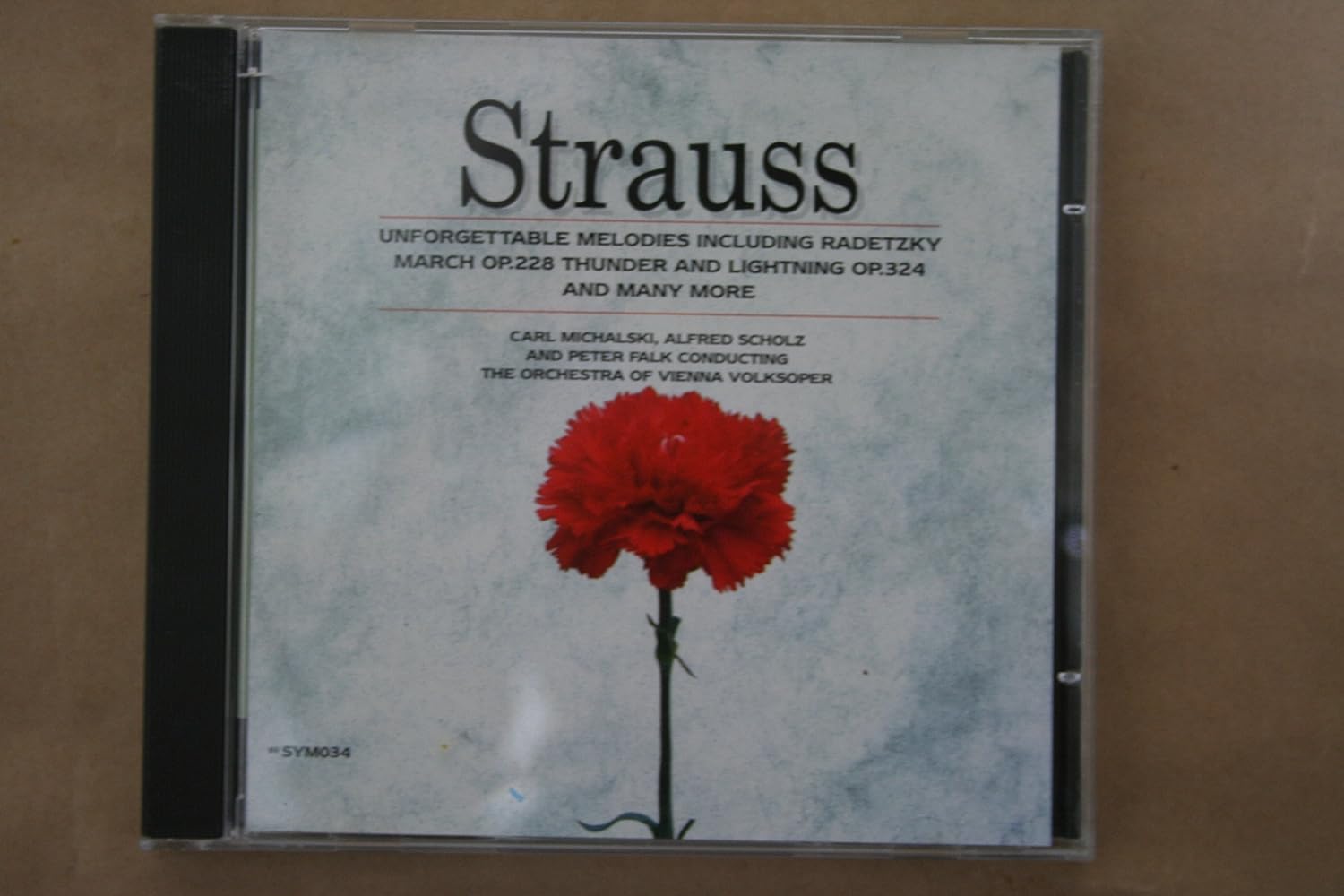 

CD CAEL MICHALSK,ALFRED SCHOLZ & PETER - Strauss SYM034 Japan Music Others Used