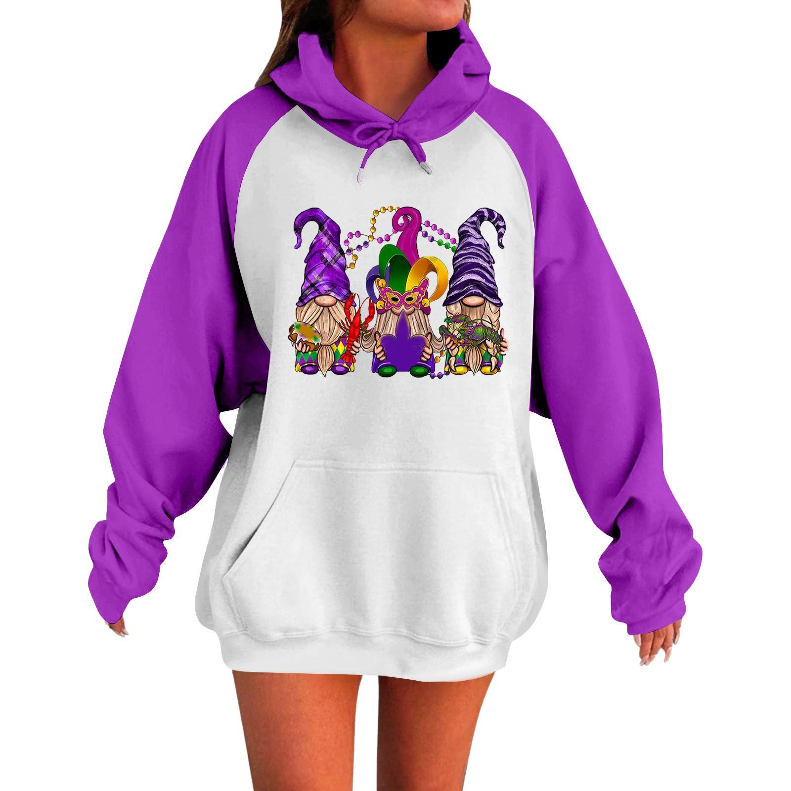 

Женская толстовка с капюшоном и длинными рукавами Carnival с очень большими плечами XXXL