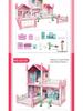 Princess Castle Dollhouse Playset: Puzzle Villa for Girls