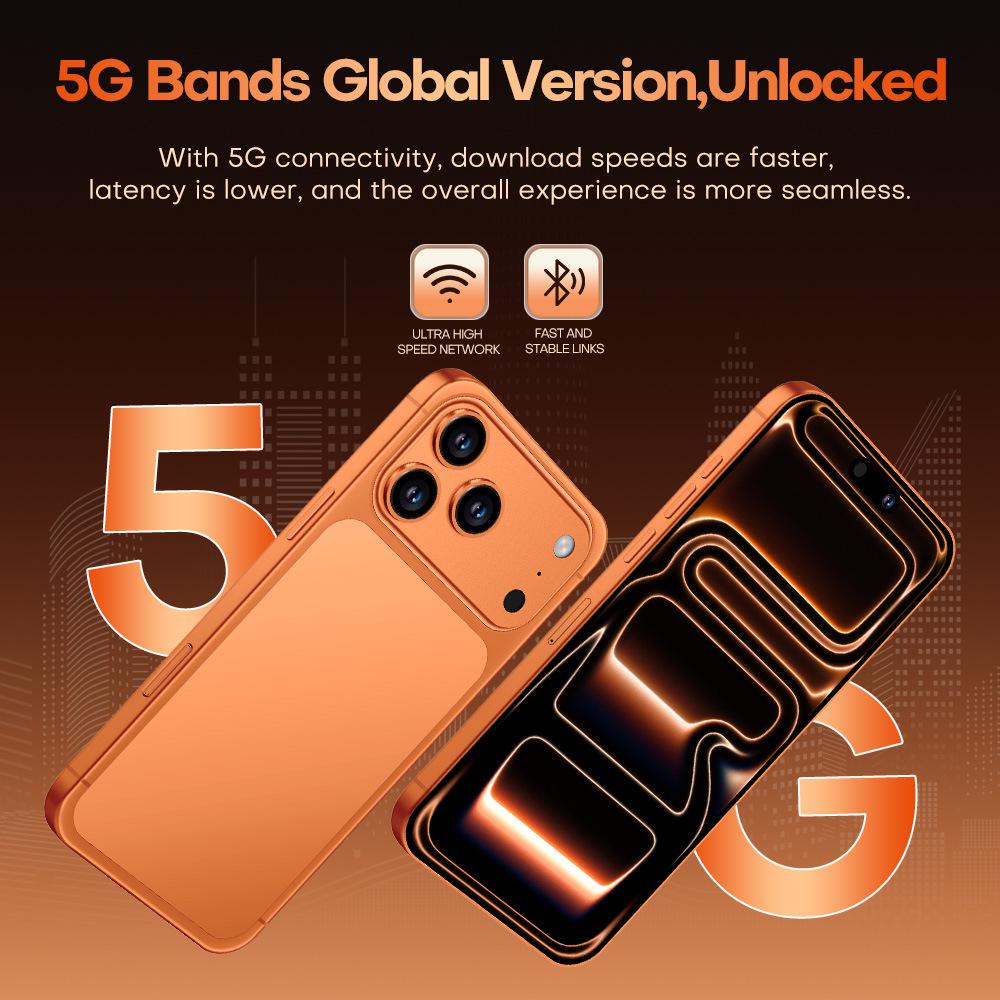 5G i17ProMax TK Smartphone with Large Display