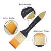 Nylon Bristle Brush Oil Paint Brush Hand-Painted Wall Paints Brushes Gouache Watercolor Brushes Professional Artist Art Supplies