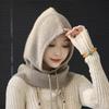Windproof Balaclava Hat Warm Insulation One-piece Neck Collar  for Winter Outdoor Activities