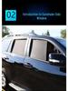 Magnetic Sunshade Curtain for Toyota Wish: Heat Insulation and Sun Protection
