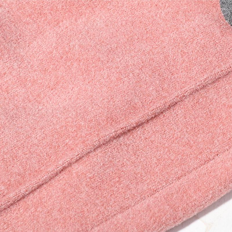 Damskie ciepłe rękawiczki z aksamitnymi, wiatroszczelnymi i antypoślizgowymi rękawiczkami do jazdy na świeżym powietrzu z ekranem dotykowym